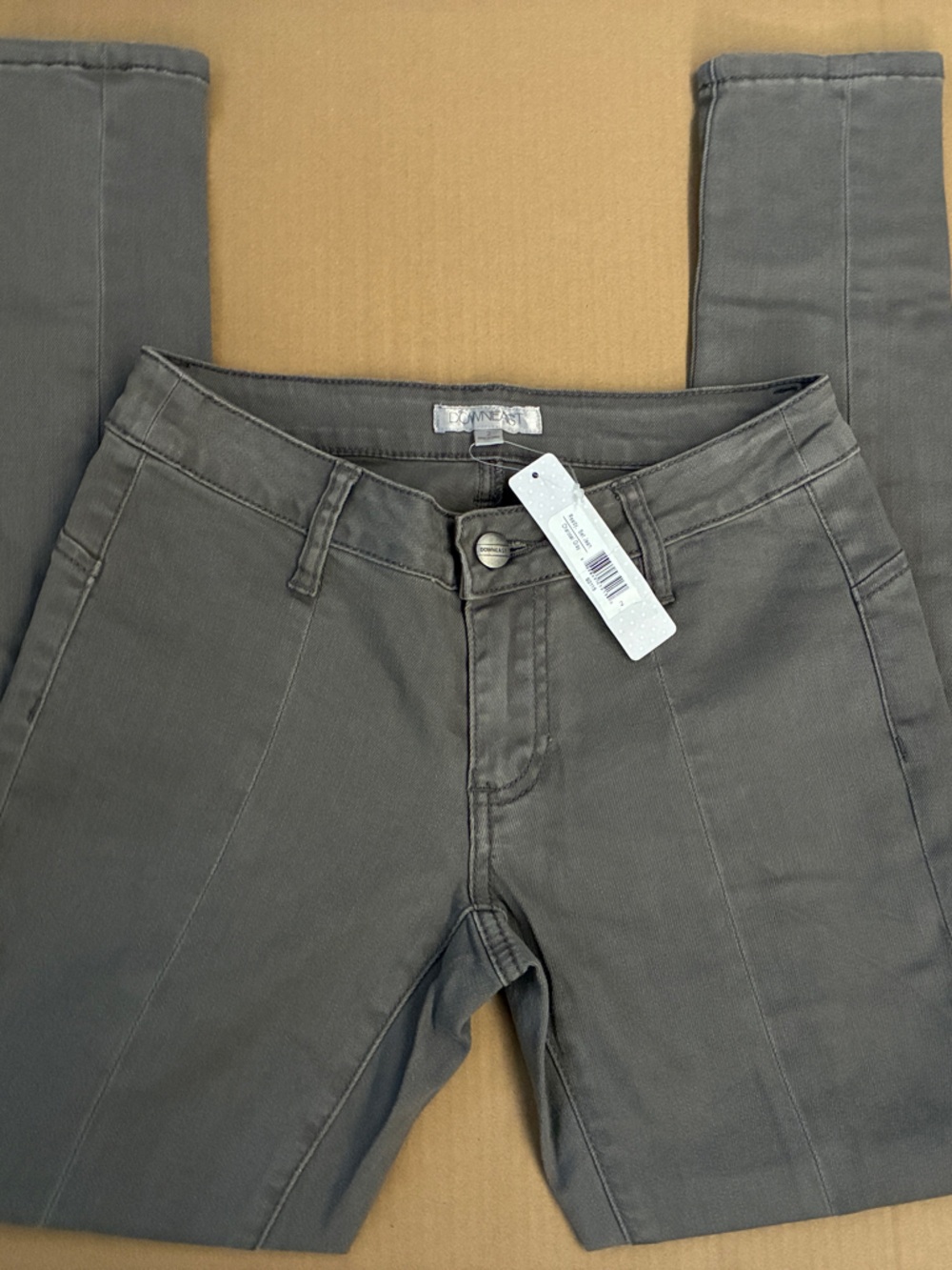 DownEast Charcoal Gray Skinny Jeans